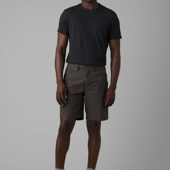 (A53) PRANA Men's Brion 9" Shorts in Charcoal, Size 28, NWT - Picture 13 of 13